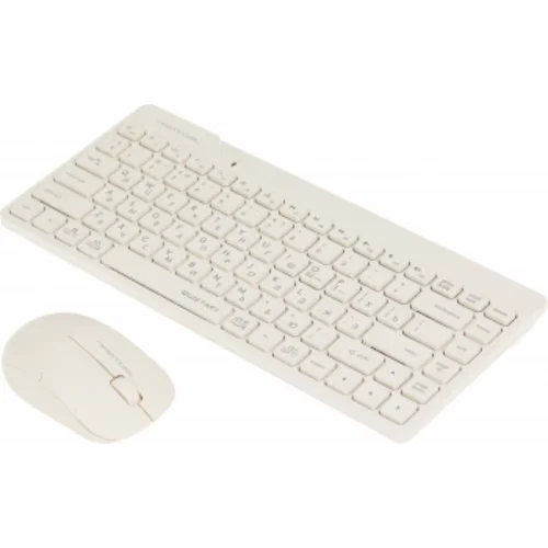 Клавиатура + мышь A4Tech Fstyler FG2200 Air2 клав:бежевый мышь:бежевый USB беспроводная slim Клавиатура + мышь A4Tech Fstyler FG2200 Air2 клав:бежевый мышь:бежевый USB беспроводная slim